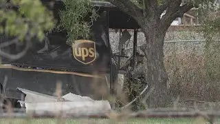 Nearby resident recounts UPS truck crashing into train in North Texas