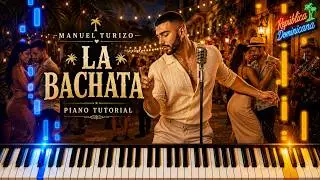 Manuel Turizo La Bachata Piano Tutorial! (Medium)
