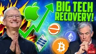 BITCOIN LIVE : HUGE REVERSAL ON EVERYTHING, GOOGL, AAPL ATH