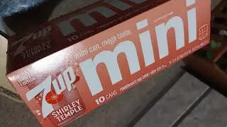 Обзор лимитированной серии коктейлей Shirley Temple 7Up от 7up Drink