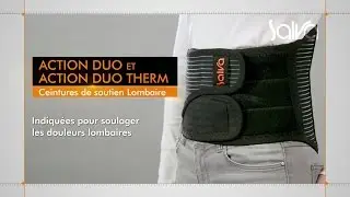 Ceintures de soutien lombaire Action Duo et Action Duo Therm Salva