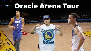 Rare Oracle Arena Tour, Tribute, Flashbacks, in Stephen Curry and KD's Locker Room