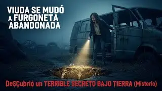 Viuda se mudó a una FURGONETA ABANDONADA y descubrió un TERRIBLE SECRETO bajo tierra.
