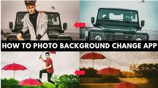 how to photo background change app | change background app | photo edit background | free app