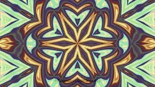 Kaleidoscope Visuals with Ambient Cinematic Music,  Digital Art