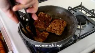 Blackened Tempeh Burgers