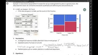 STAT 4210: Chi-squared test using JMP