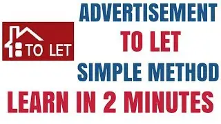 Advertisement (IN HINDI) | To Let | CBSE Class 11&12 | Abhishek Ki Pathshaala