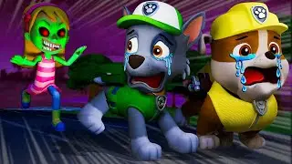 😭 OH NO! Rocky and Rubble are Heartbroken! The Zombie Virus Reaches Adventure Bay! PAW Patrol 2026