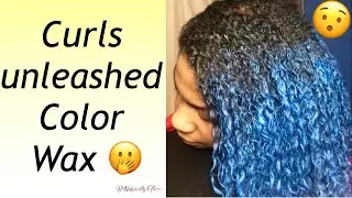 Blue Temporary Color Wax