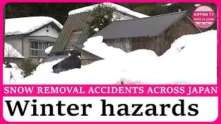 More snow accidents happening across Japan as cold wave hits the country.