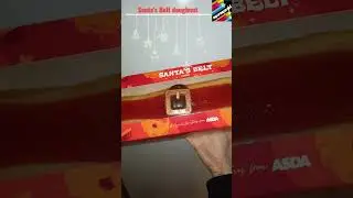 Santa's belt donut from asda