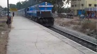 basava express at full speed