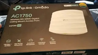 TP-Link AC1750 Access Point - Unboxing