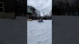 Learning how to jump#automobile #snowmobile