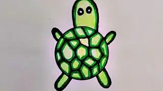 how to draw a tortoise drawing l tortoise drawing easy step by step ll turtle step by step drawings