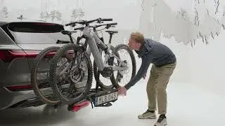 Thule Epos Tow Bar Mounted Bike Rack Assembly Tutorial