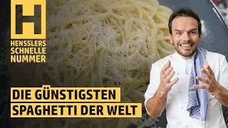 Schnelles Die g&uuml;nstigsten Spaghetti der Welt Rezept von Steffen Henssler | G&uuml;nstige Rezepte