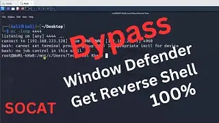 Use SOCAT to Connect Windows PC and Get Reverse Shells