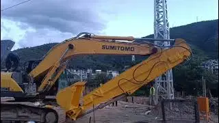 10 meter excavator sliding arm for sale. Contact Whatsapp/Tel:0086 15322105263