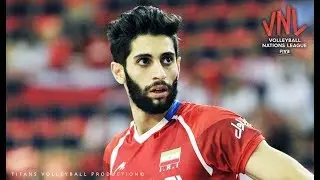 Milad Ebadipour  AMAZING Top 10 Crazy Actions | VNL - 2018