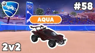 Aqua Ranked 2v2 PRO Replay #58 - Rocket League Replays
