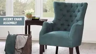 Accent Chair Assembly Item Number: FPF18-0403 UPC: 675716643898 Hannah, Isa, Lilith