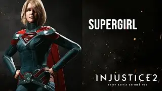 #Injustice2 INJUSTICE 2 - SUPERGIRL Multiverse Gameplay