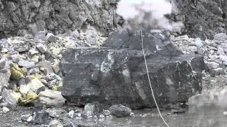 Micro-Blasting a Large Rock