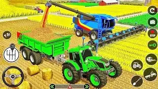 Modern Tractor Farming Driving Simulator 3D - New Tractor Games - Android Gameplay