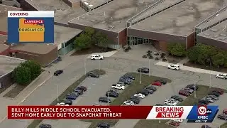 Lawrence, Kansas, middle schoolers sent home early as police investigated social media threat