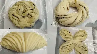 6 BEAUTIFUL BUN SHAPES #buns #bunshapes