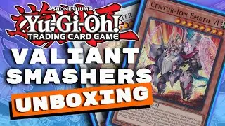 Unboxing Yu-Gi-Oh! Valiant Smashers!