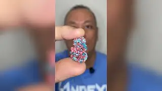 👂ASMR NERDS CANDY GUMMY CLUSTERS VERY BERRY FLAVOR EATING SOUNDS👂ORIGINAL LENGTH👂