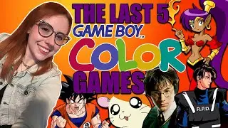 Последние цветные игры Game Boy — Эрин играет