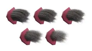 Curly-Cue: Geometric Methods for Highly Coiled Hair