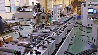Smart Door Frame Production &ndash; Cut, Drill, and Slot in One Go!