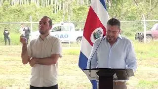 Resumen del mensaje de Rodrigo Chaves en su visita a P&eacute;rez Zeled&oacute;n
