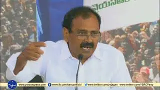 YSRCP Leader Bhumana Karunakar Reddy press conference at party central office- 22 jul 2018