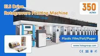 Rotogravure Printing Machine | Gravure Printing Machine | Gravure Printing Press | ELS Drive