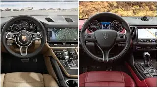 Porsche Cayenne VS Maserati Levante - INTERIOR