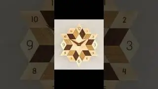 wooden clock elegant designs #woodenclock#clock##design