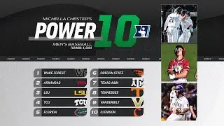 College baseball rankings: Clemson enters Power 10 for Week 3