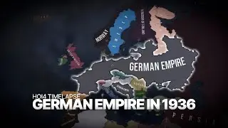 GERMAN EMPIRE at the START in 1936 - hoi4 timelapse