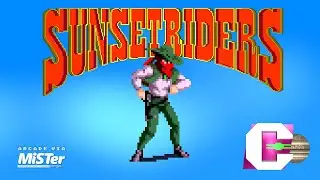 Sunset Riders (Arcade via MiSTer) | BotaFiXa