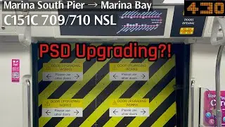 [SMRT][EXCLUSIVE][PSD Upgrading?!] C151C 709/710 [Marina South Pier - Marina Bay](NSL)