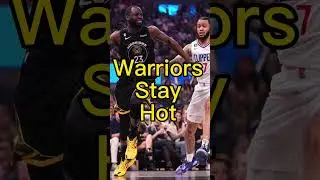 Warriors Keep It Going #shorts #shortsfeed #nba #basketball #analytics #content #sports #funny