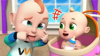 Taking Care of Baby👶🍼 | Baby Care | Nursery Rhymes & Kids Songs | Rosoo Police