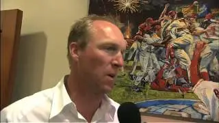 2012/08/18 Erstad on 2002 World Series team