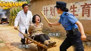 白大褂拉着小推车形迹可疑，聪明女保安及时拦住，车里竟是被绑住的女人 #正能量剧情 #正能量短剧 #comedy #film